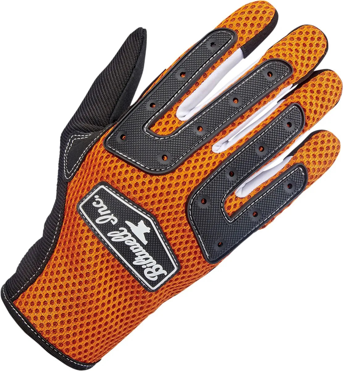 Biltwell Anza Handschuhe - Schwarz/Orange