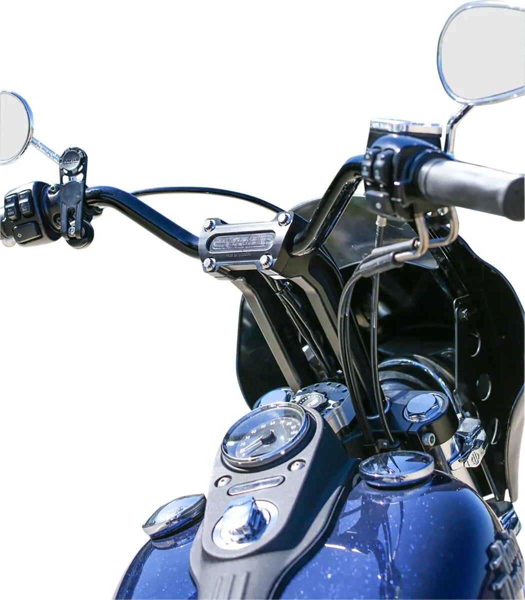 Thrashin Supply Co. Lenkererhöhungen 9,5" Schwarz