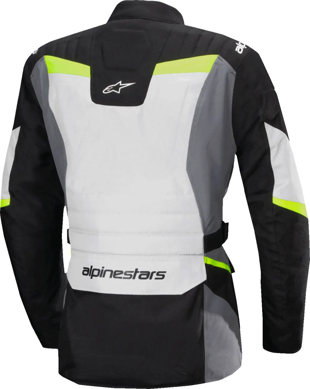 Alpinestars Stella ST-1 Wasserdichte Jacke – Schwarz/Grau/Fluoreszierendes Gelb