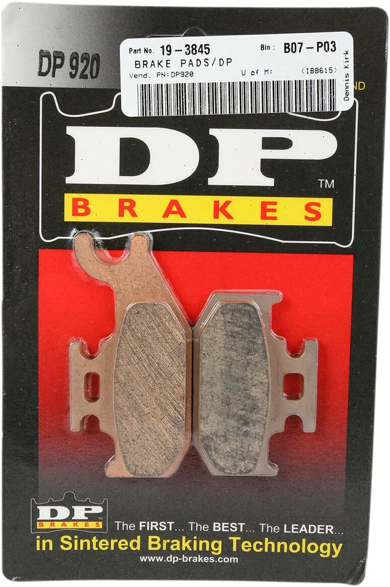 DP Brakes Sintermetall-Bremsbeläge für ATV/UTV