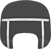 Memphis Shades Fats Windschutzscheibe – Dunkelschwarzer Rauch