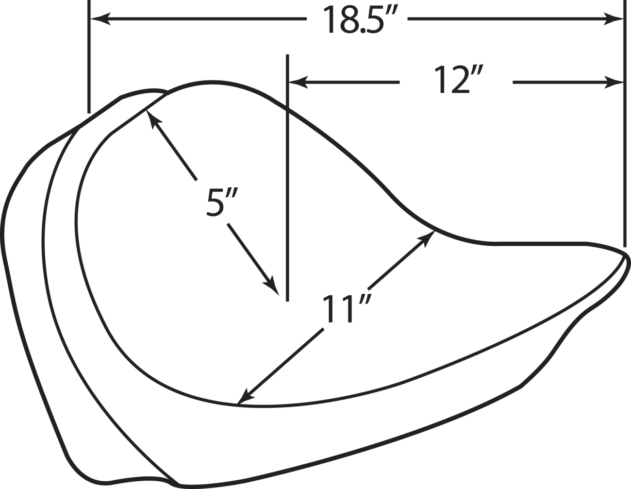 Drag Specialties Rückenlehnenkompatibler Solositz