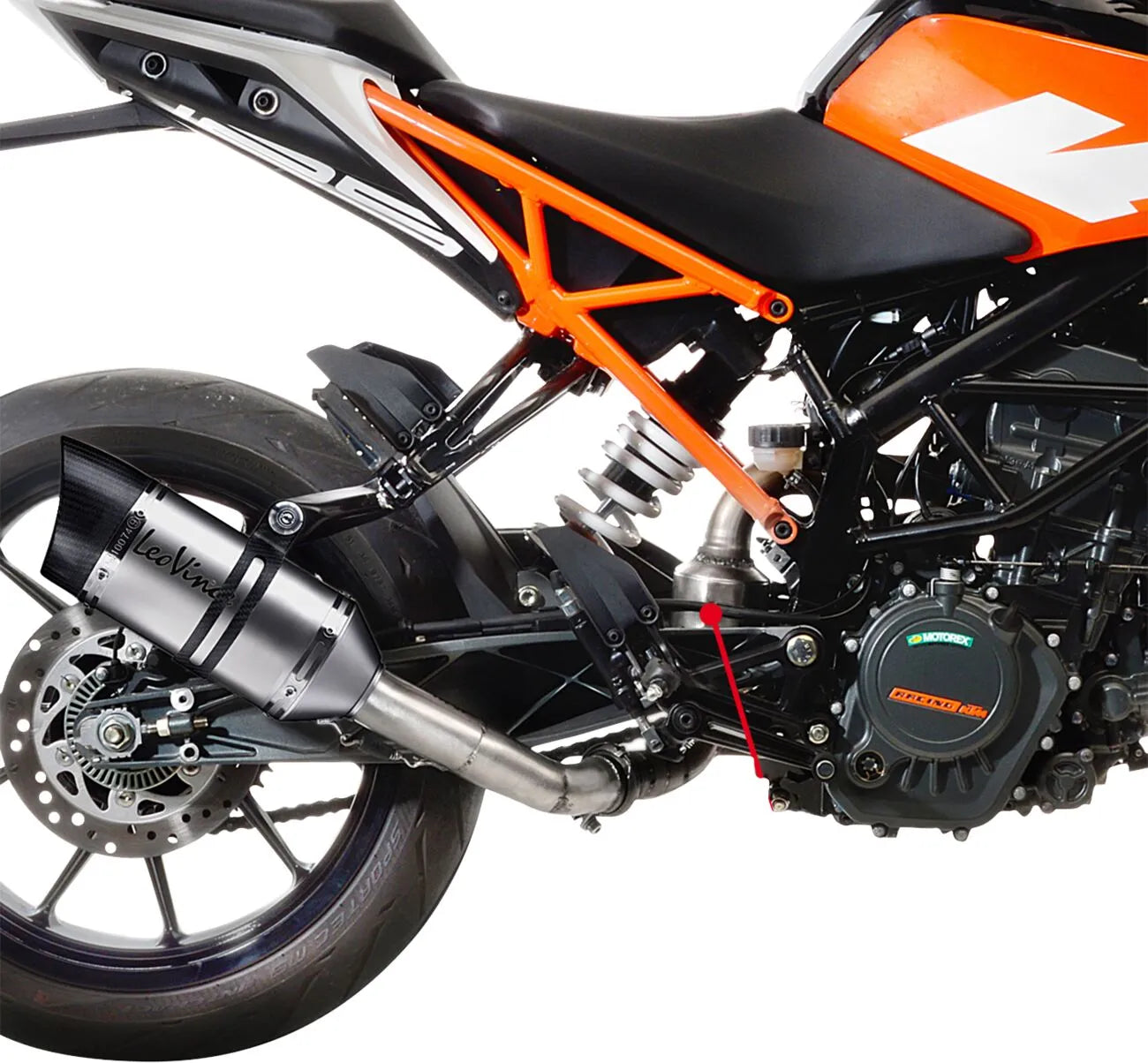 Leovince Cat Eliminator Verbindungsrohr