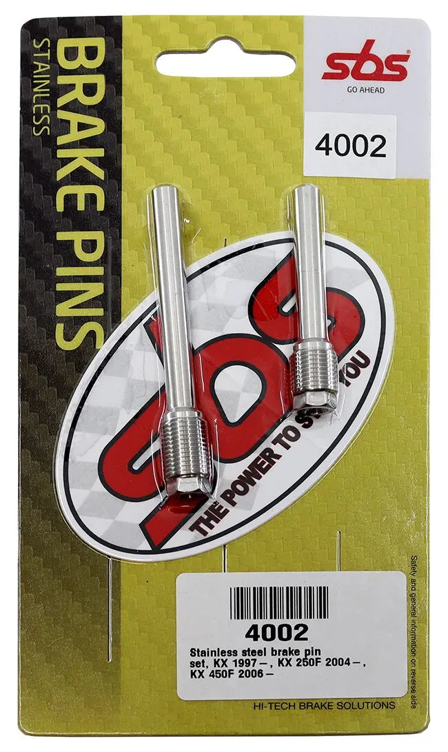 SBS Bremsbelagbolzen für Motocross- und Enduro-Motorräder