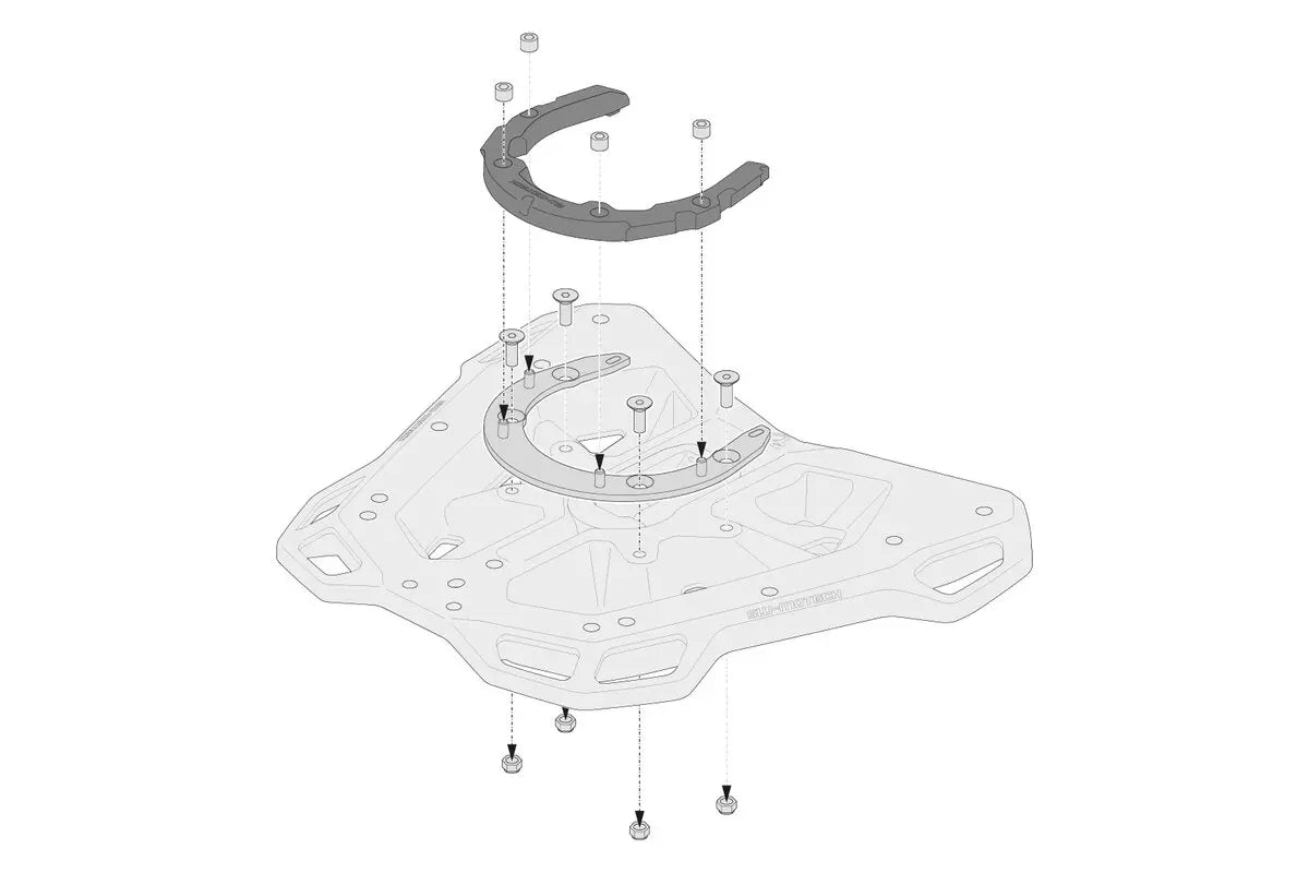 Sw-motech Pro Tankring für Street-rack
