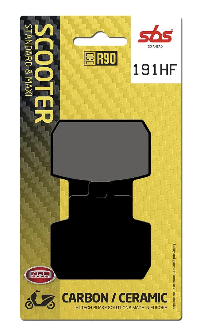 SBS HF Street Keramik-Bremsbeläge (organisch) – Satz