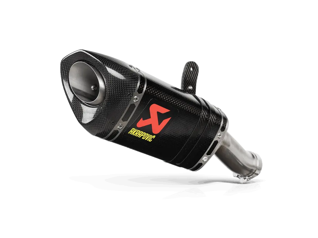 Akrapovic Slip-on-Schalldämpfer, Straßen-Carbonfaser