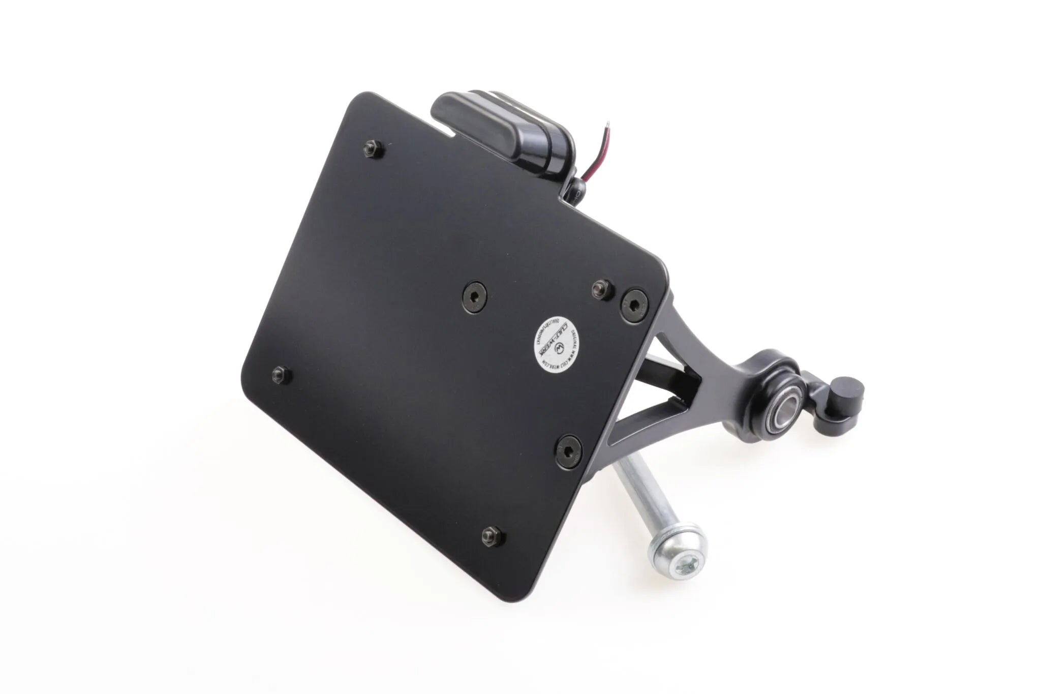 Cult Werk Nummernschildhalter – Schwarzer Stahl