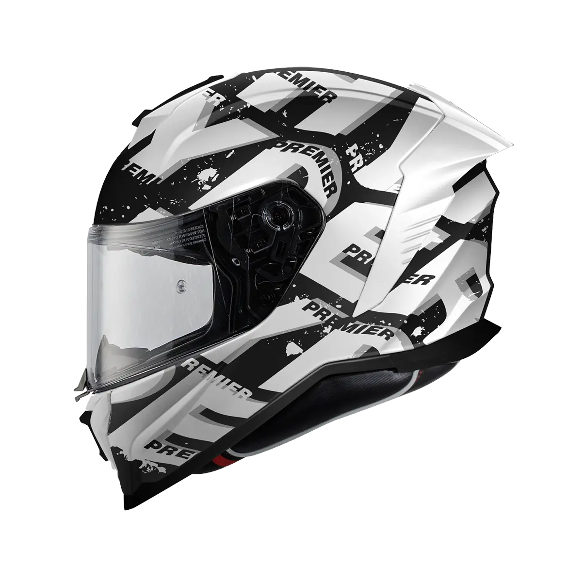 Premier Helmets Hyper Sr Integralhelm Street Weiß/Schwarz