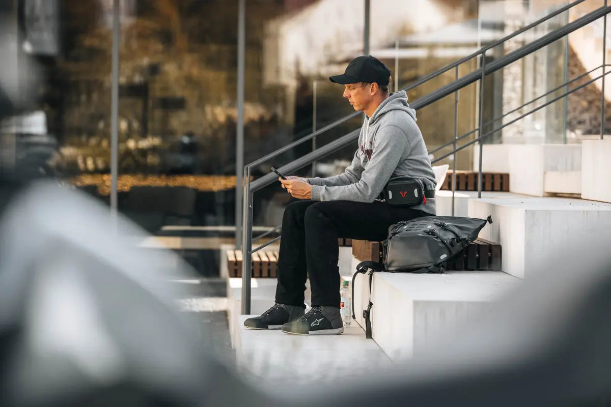 Sw-motech Belt Wp Wasserdichte Motorrad-Hüfttasche