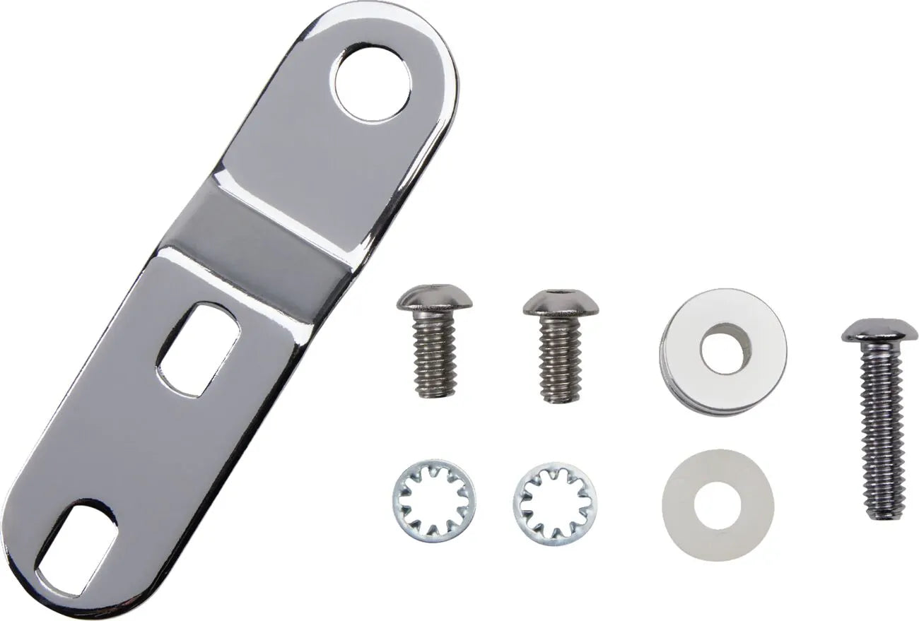 Le Pera Bare Bones Soziussitz - Schwarzes Vinyl