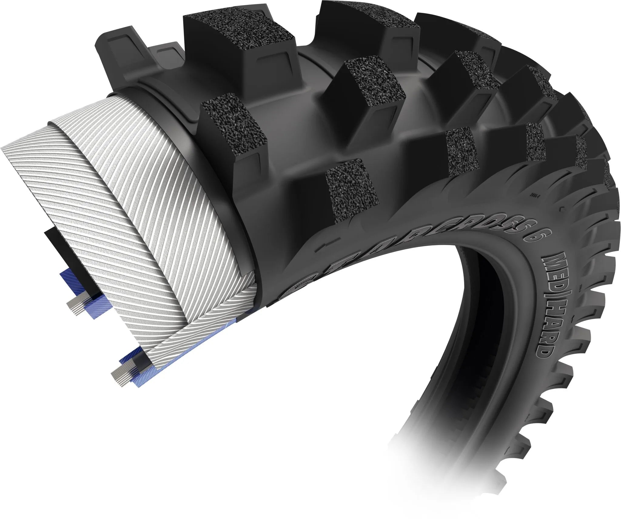 Michelin Starcross 6 Medium Hard Reifen - Hinterreifen 100/90-19