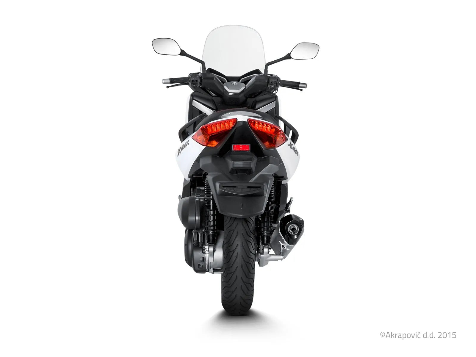 Akrapovic Slip-on-Schalldämpfer für Roller