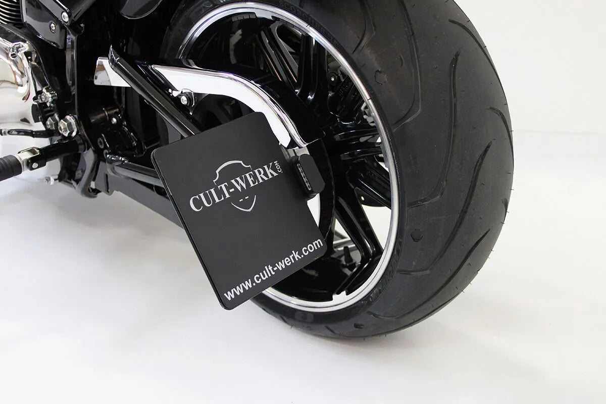 Cult Werk Kennzeichenhalter mit LED-Beleuchtung