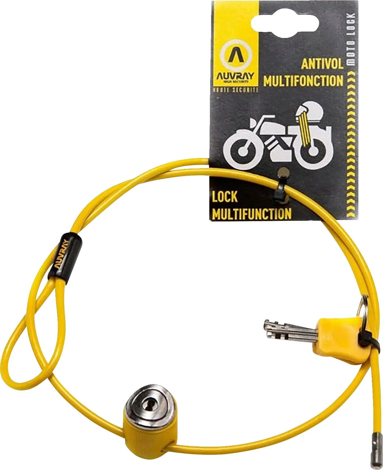Auvray Multifunktions-Kabelschloss – 90 cm Länge