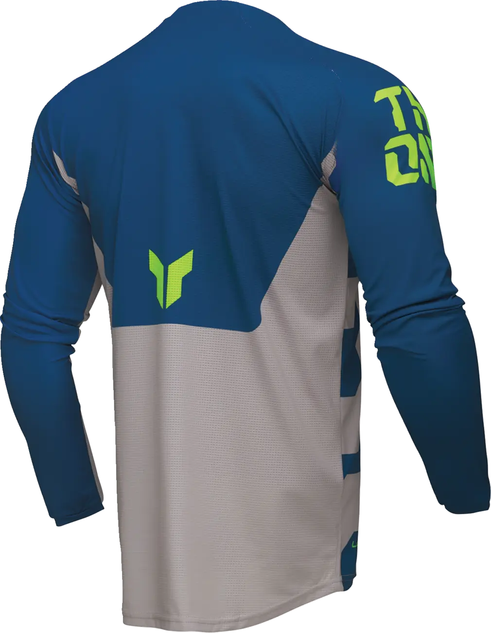 Thor Launchmode Forge Jersey – Blau/Grau/Fluoreszierendes Gelb