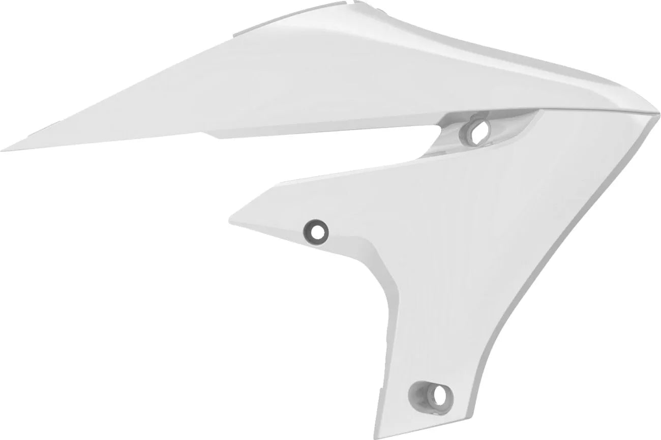 Polisport Kühlerabdeckungen für Yamaha - Weiß