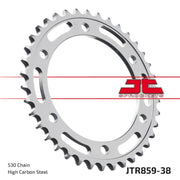 JT Sprockets Stahl-Kettenrad hinten 530 38 Zähne