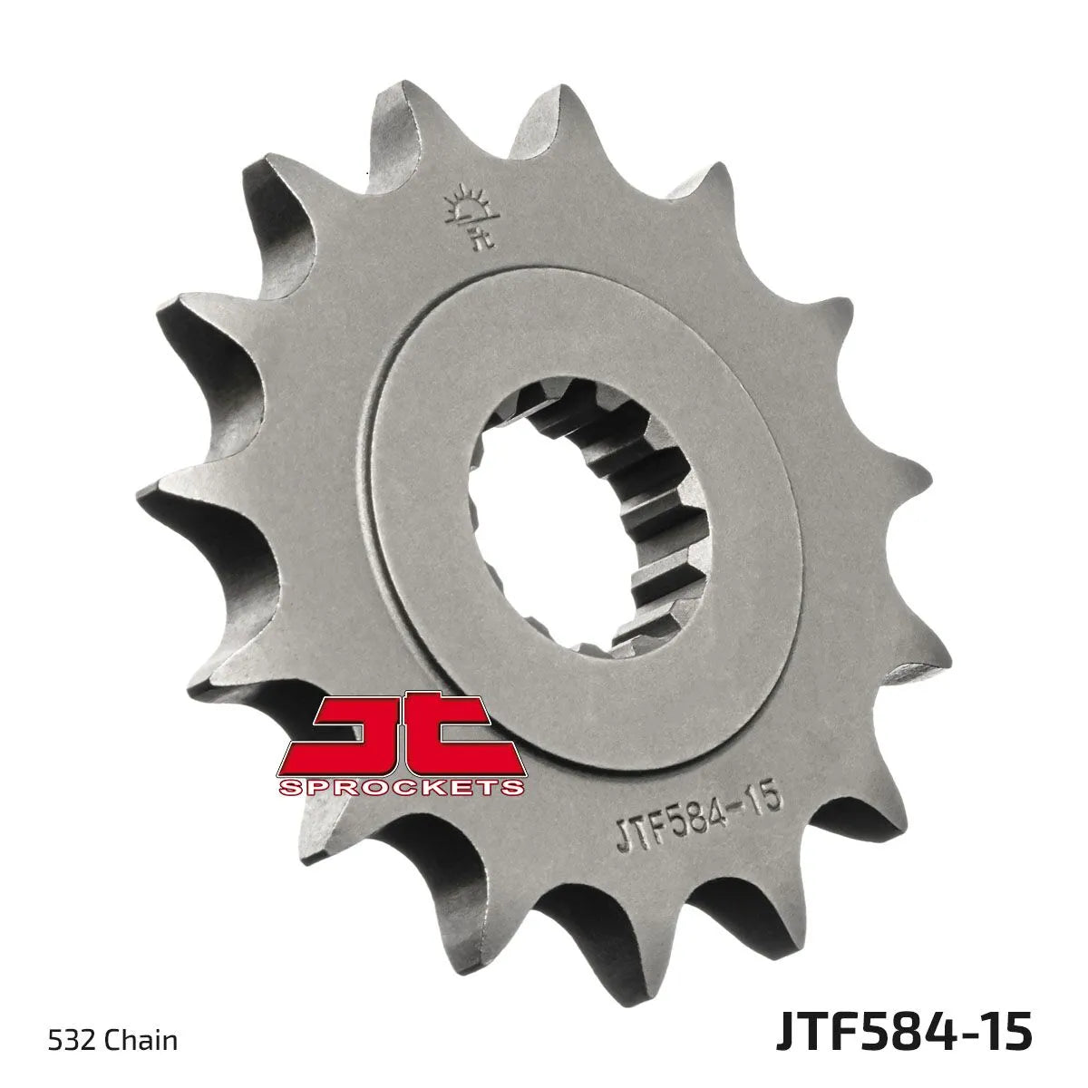 JT Sprockets Ritzel vorne – 532er Kette – 15 Zähne