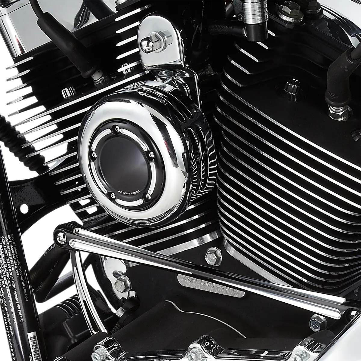 Arlen Ness Hupenabdeckung - Chromstahl