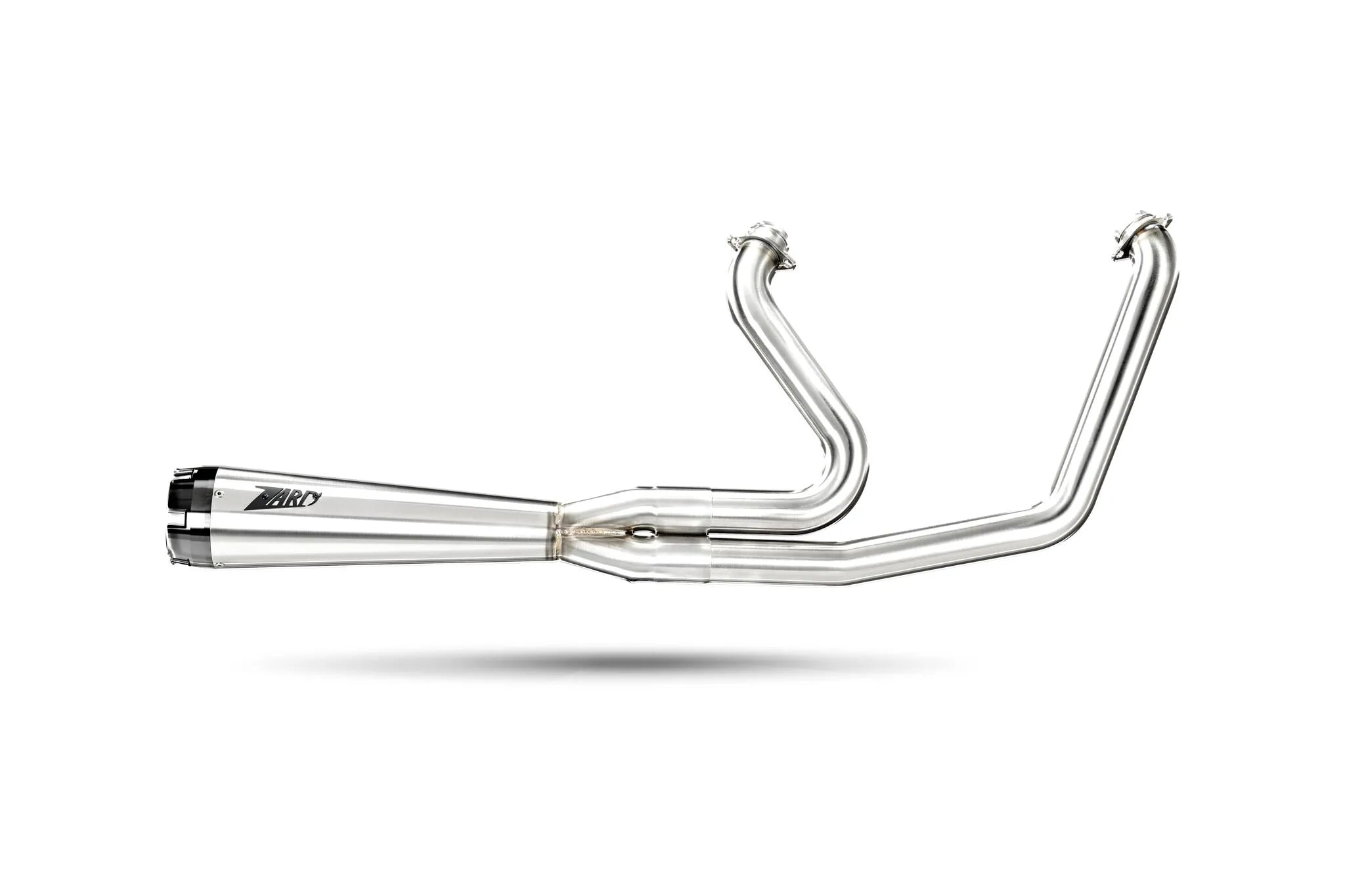 Zard Komplettauspuffanlage 2:1 für HD Softails (poliert)