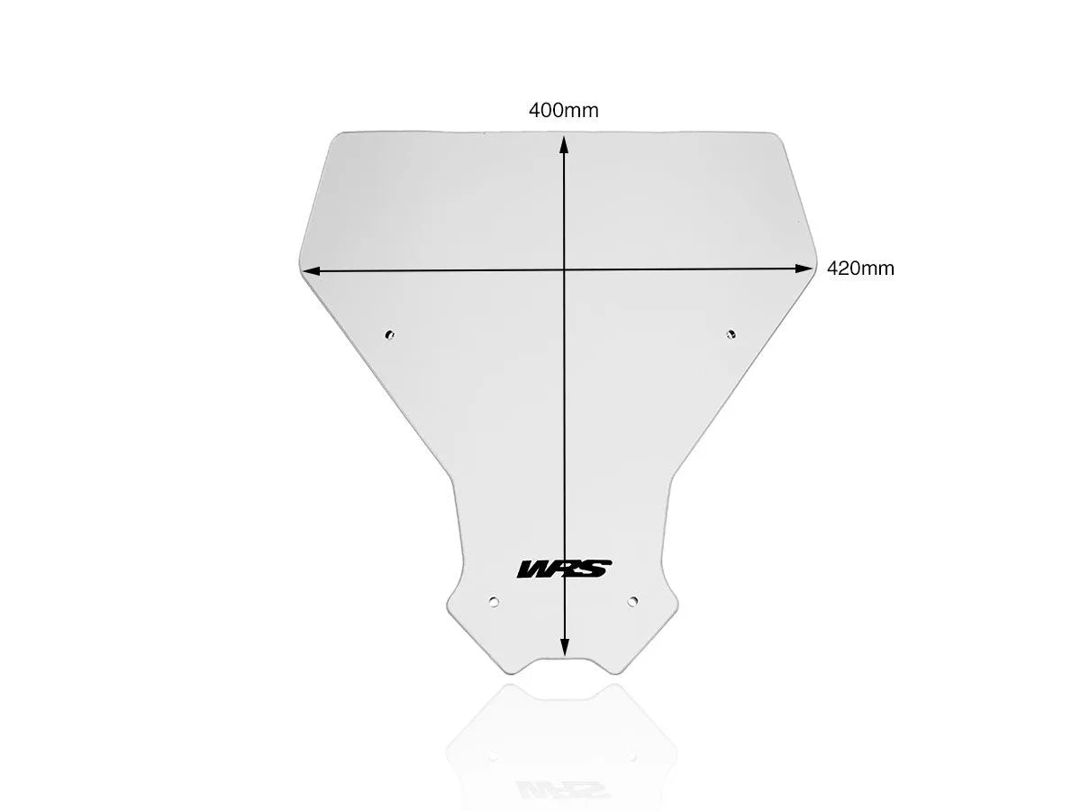 WR-Windschutzscheibe – Verbesserte Aerodynamik