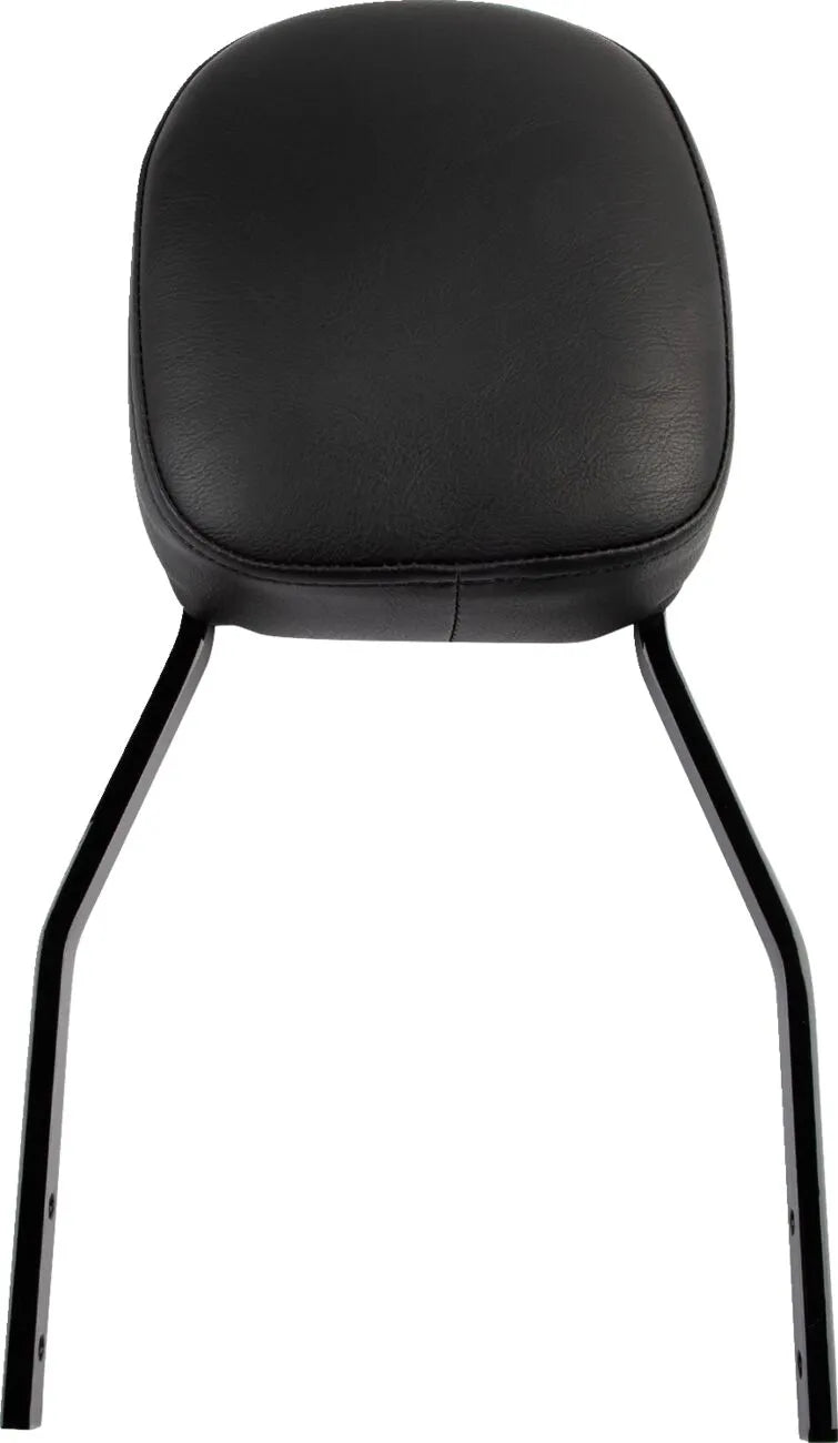 Cobra Square Sissy Bar – Schwarzer Stahl