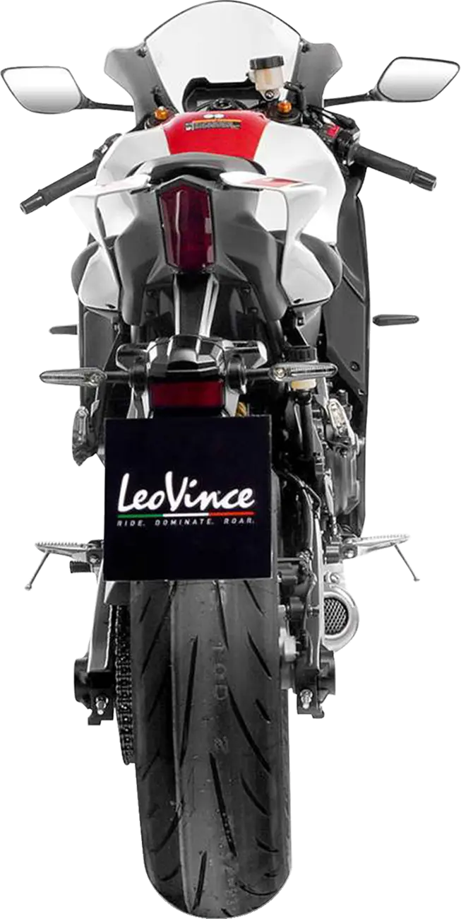 Leovince LV-10 Auspuffanlage Carbonfaser-Schalldämpfer