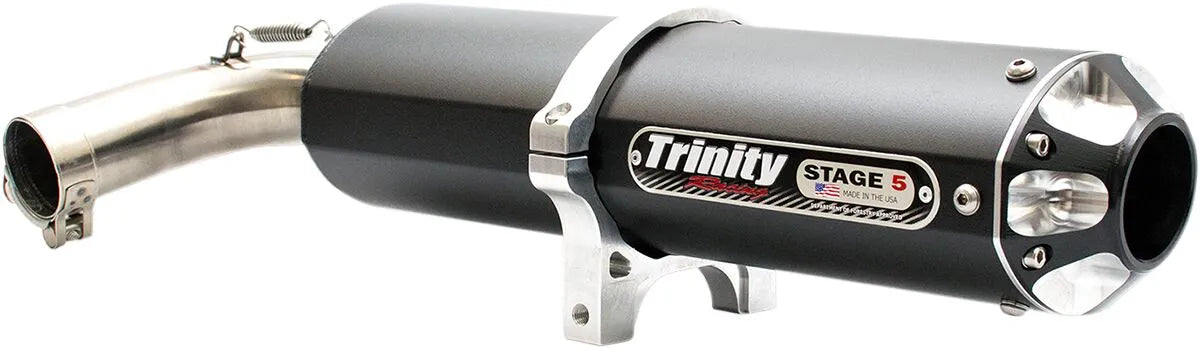 Trinity Racing 5-stufiger Slip-on-Schalldämpfer
