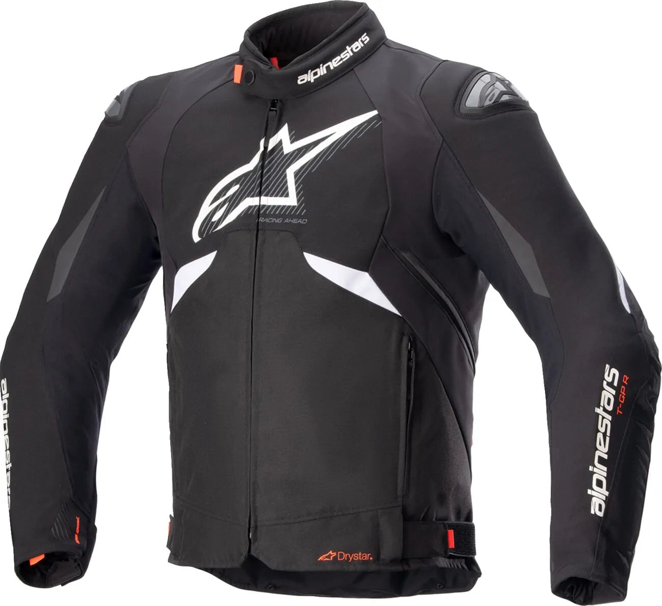 Alpinestars T-gp R V3 Drystar® Jacke - Schwarz/Weiß