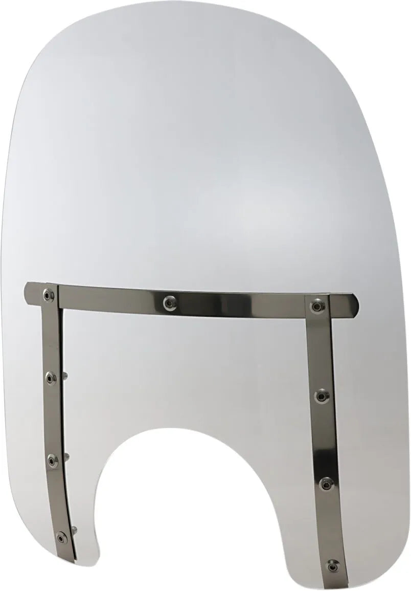 Memphis Shades Ersatz-Windschutzscheiben-Kunststoff, schlank, klar