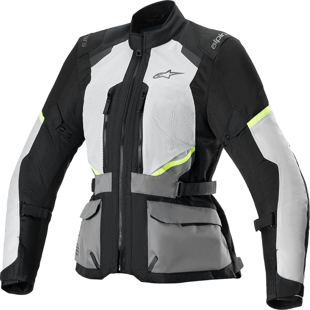 Alpinestars Stella Andes Air Drystar Damenjacke – Schwarz/Grau/Weiß