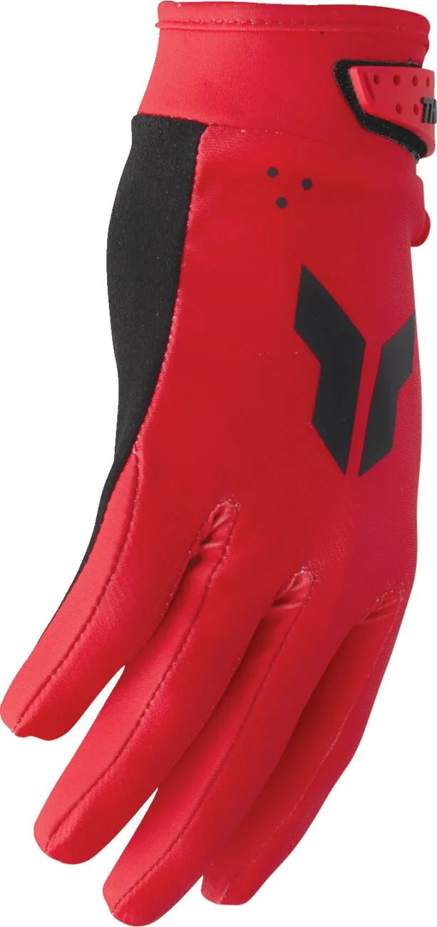 Thor Launchmode Handschuhe – Schwarz/Rot