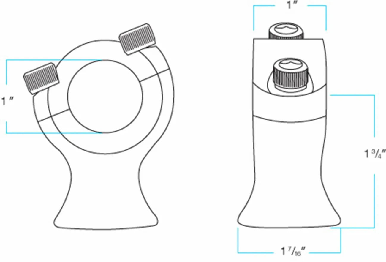 Biltwell 1-3/4" Slimline Lenkererhöhungen