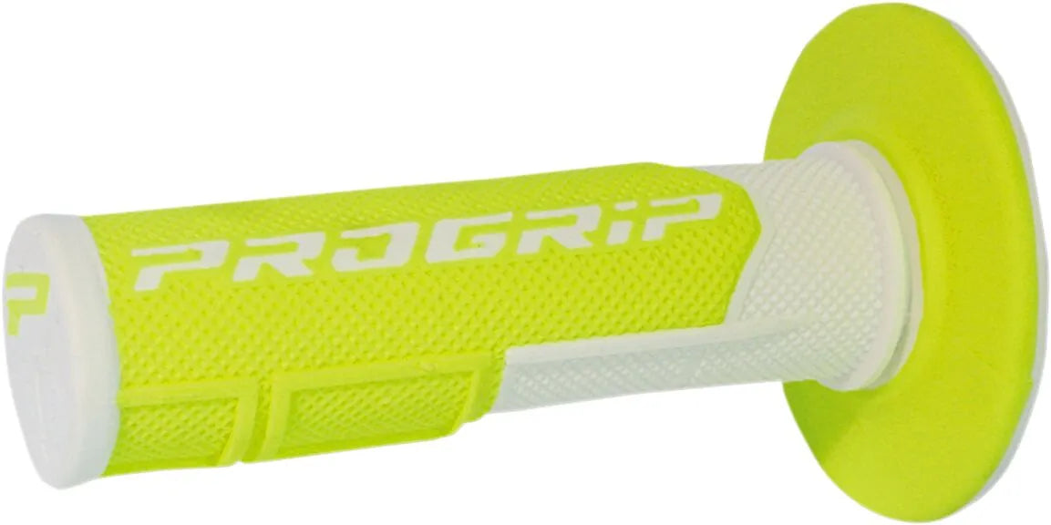 Pro Grip Griffe mit doppelter Dichte – Weiß/Gelb