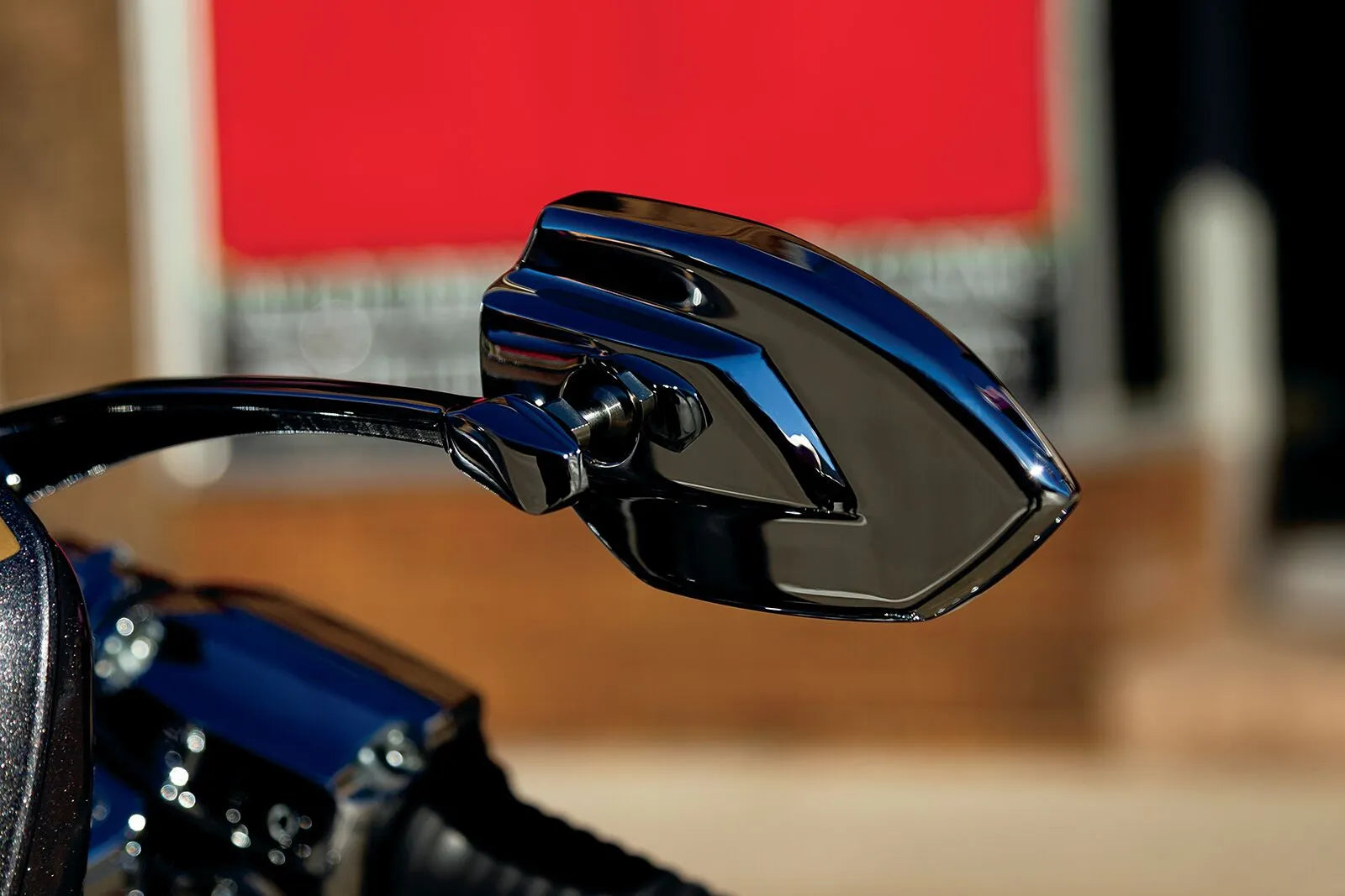 Kuryakyn Phantom Spiegel - Schwarz eloxiert