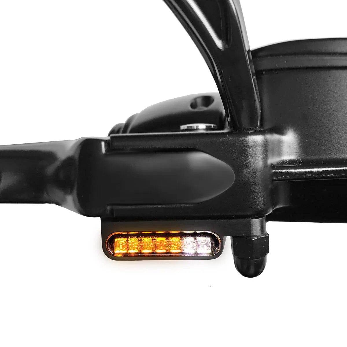Heinz Bikes LED-Lenkerblinker – Chrom/Natur