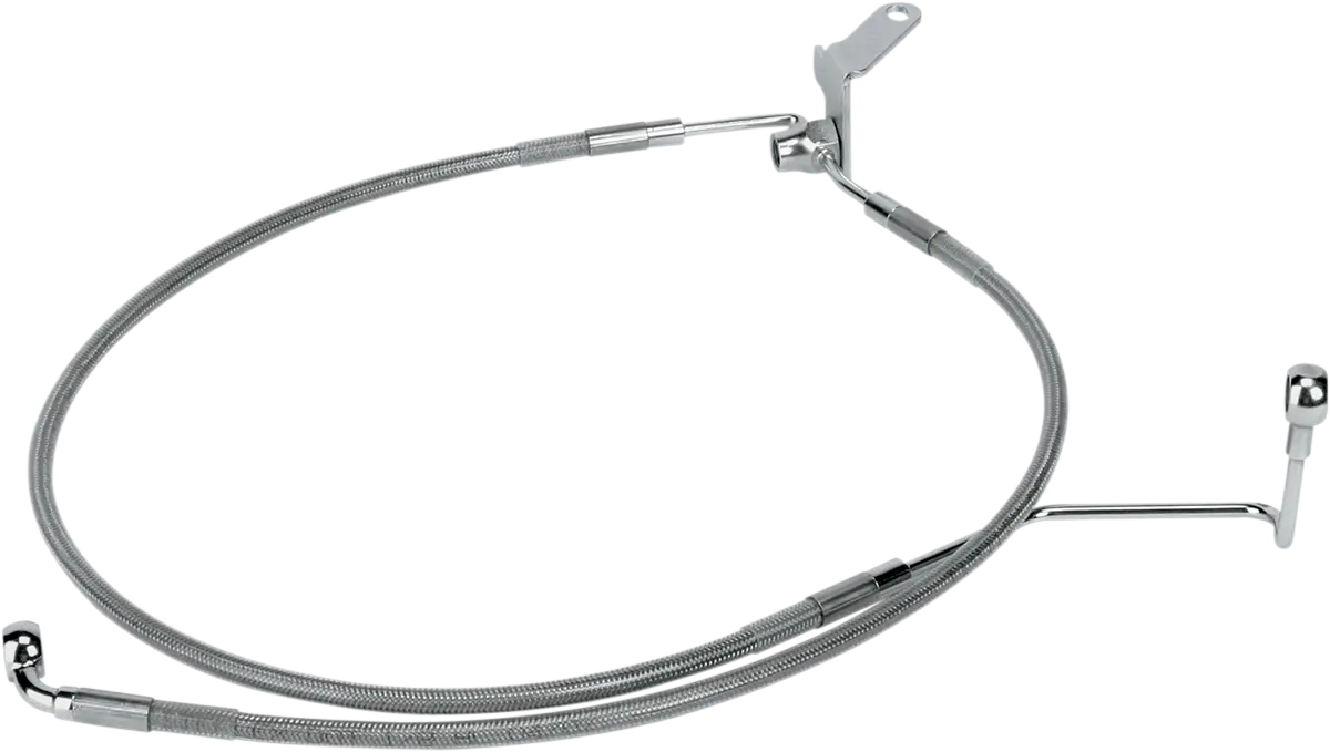 Drag Specialties Bremsleitungssatz mit Verlängerung für ABS-Modelle