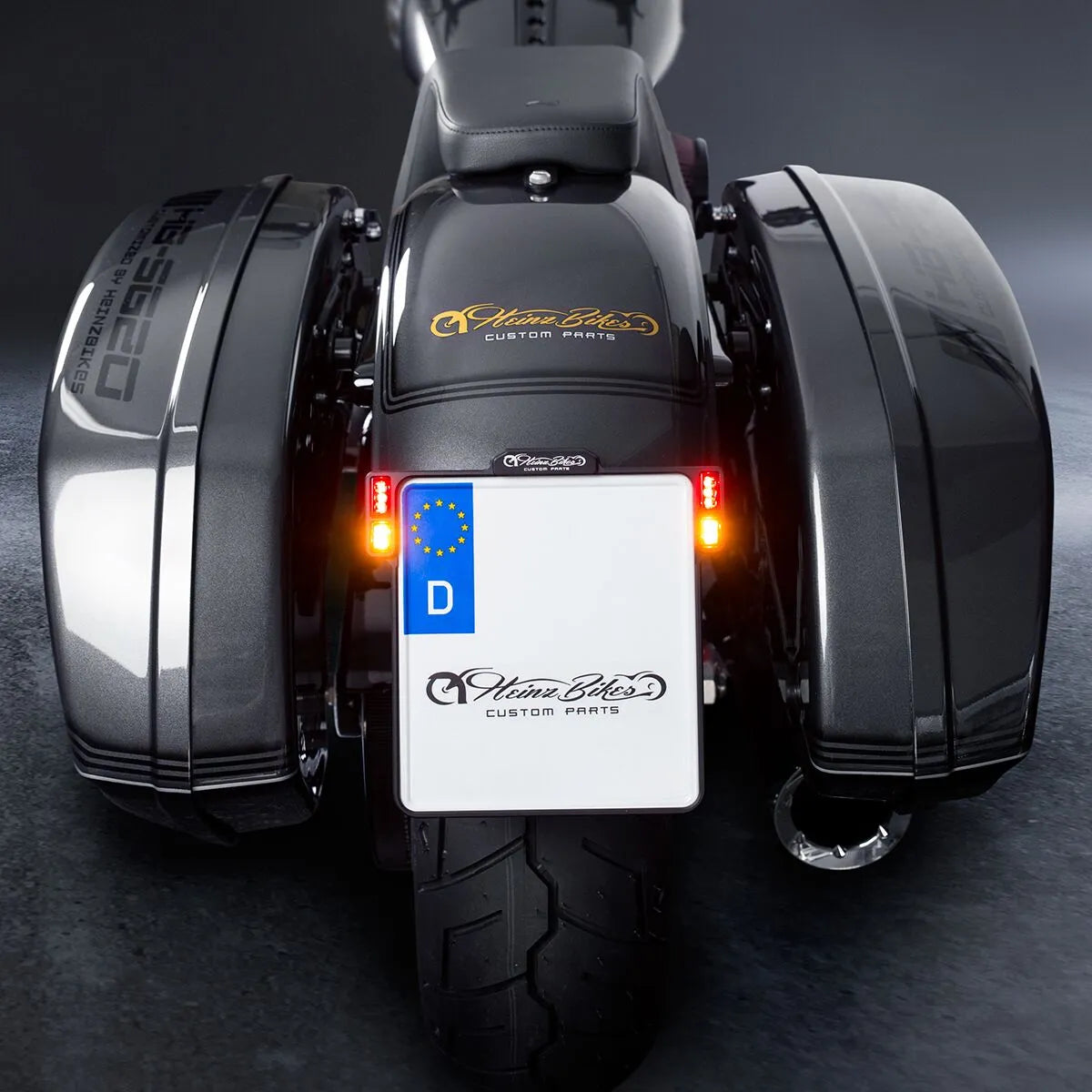 Heinz Bikes 3-in-1 Kennzeichenhalter für EU