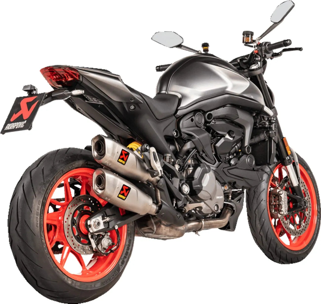 Akrapovic Slip-on-Schalldämpfer aus Titan