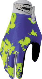 Thor Youth Launchmode Bleach Handschuhe – Grau/Säure