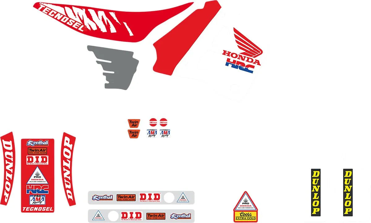 Tecnosel Grafikset für Honda Oldtimer-Motorräder