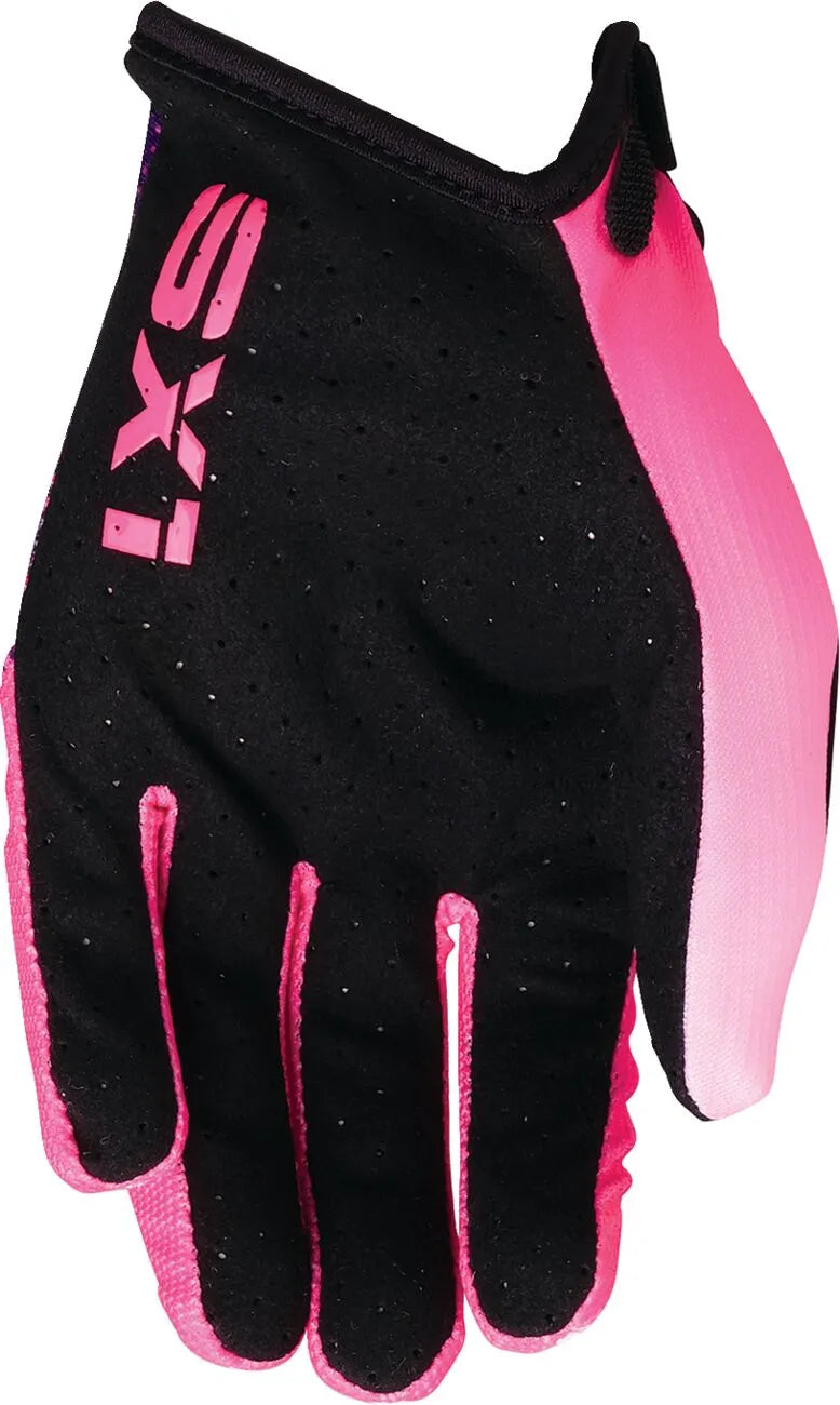 Moose Offroad Youth Sx1™ Handschuhe – Schwarz/Rosa/Lila/Weiß