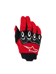 Alpinestars Youth Full Bore V2 MX Handschuhe - Schwarz/Rot