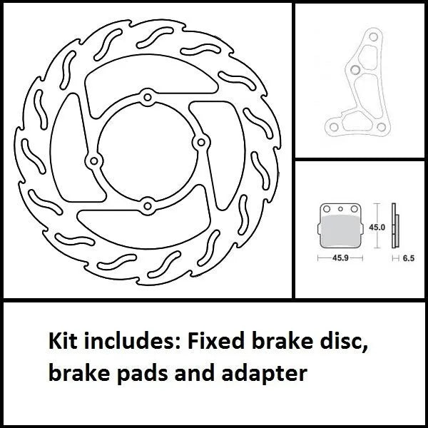 Moto-master 260 mm Oversize Floating Rotor Bremsensatz