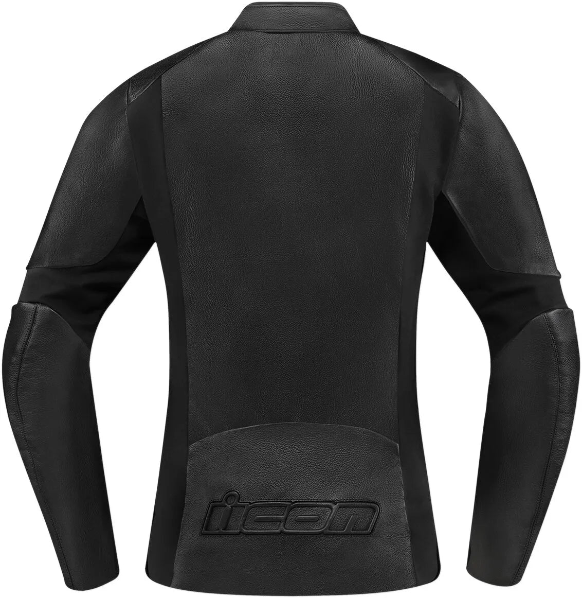 Icon Damen-Motorradjacke Overlord aus Leder