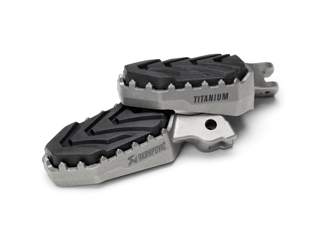 Akrapovic Titan-Fußrasten