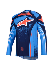 Alpinestars Techstar Nomur Jersey - Blau/Orange/Marineblau
