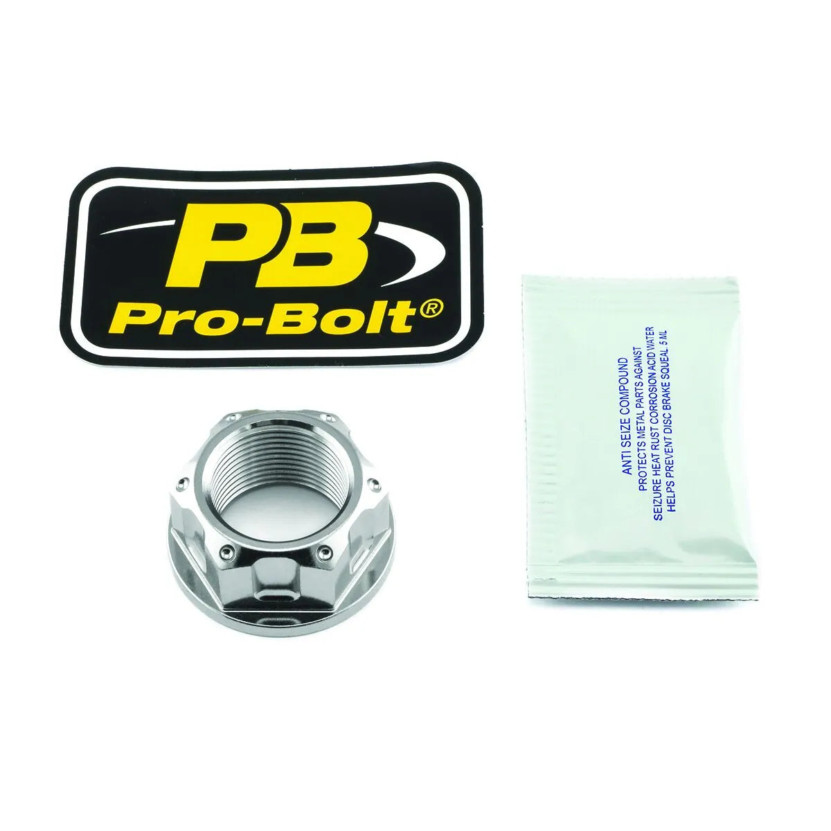 Pro Bolt Hinterachsmutter aus Edelstahl