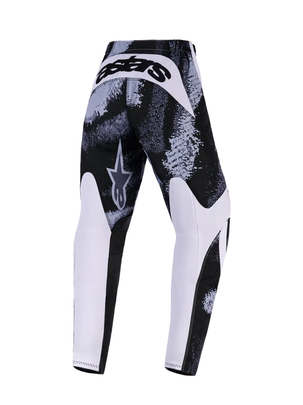 Alpinestars Fluid Land Offroad-Hose für Jugendliche – Grau/Silber